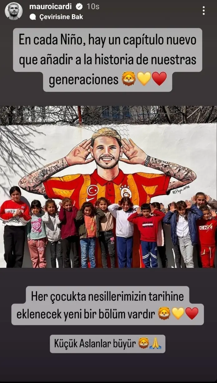 Icardi'den Diyarbakır paylaşımı