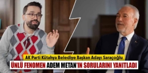 AK Parti Kütahya adayı Saraçoğlu’ndan önemli proje açıklaması 