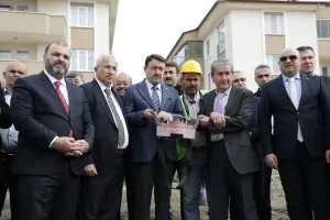 Kütahya’da 370 kişilik cami için temel atıldı