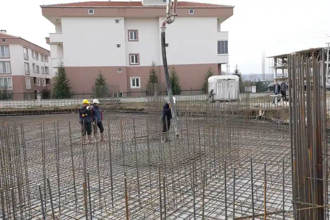 Kütahya’da 370 kişilik cami için temel atıldı