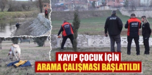 Kütahya’da kaybolan otizmli çocuk aranıyor