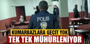 Kütahya’da kumar oynanan kıraathaneler mühürleniyor 