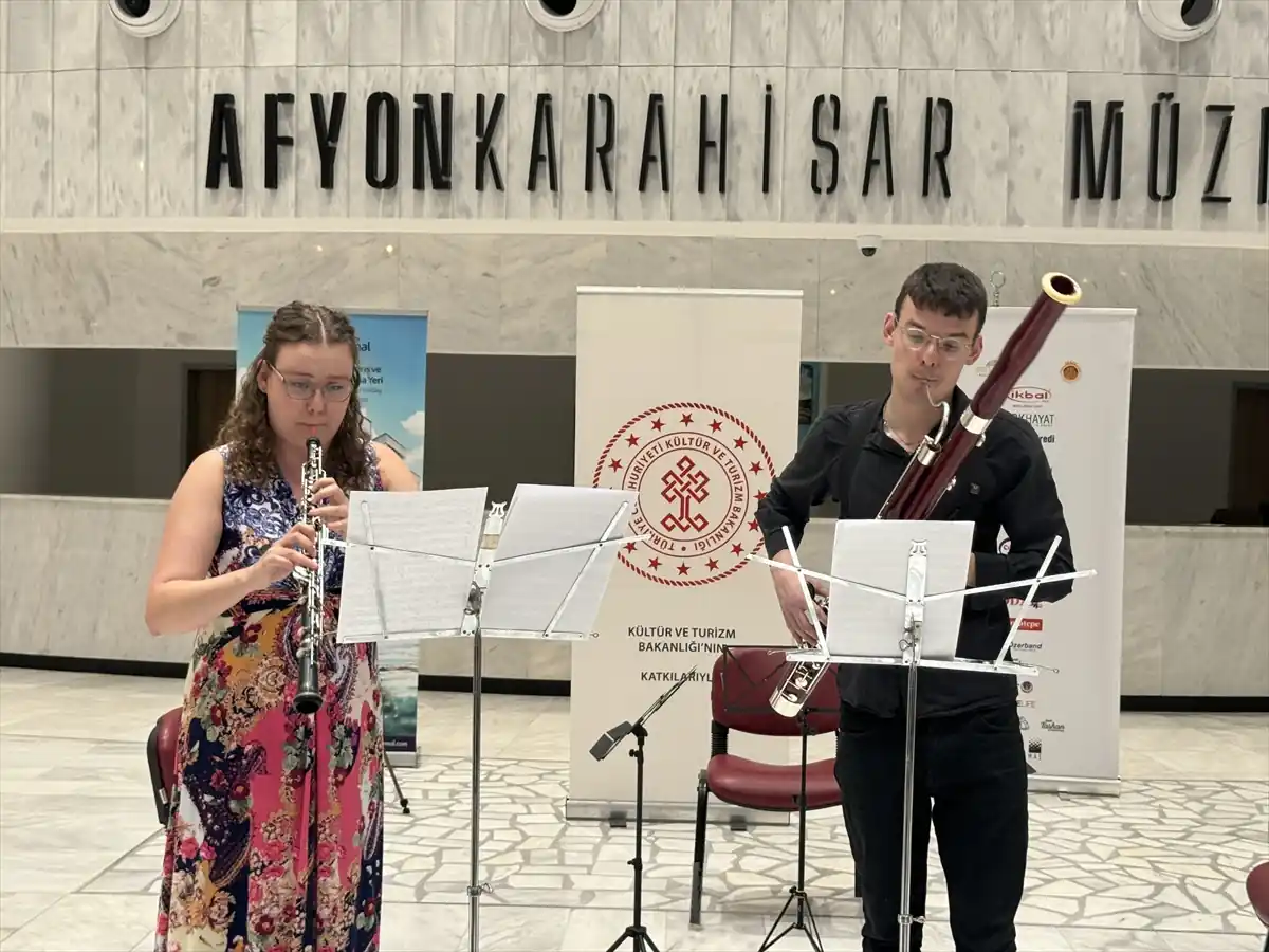 Afyonkarahisar Klasik Müzik Festivali'nde iki grup konser verdi