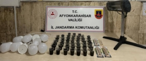 Afyonkarahisar’da silahla yaralanan şüphelinin evine kenevir baskını