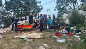 Antalya’da teleferik kazası: 1 ölü, 7 yaralı