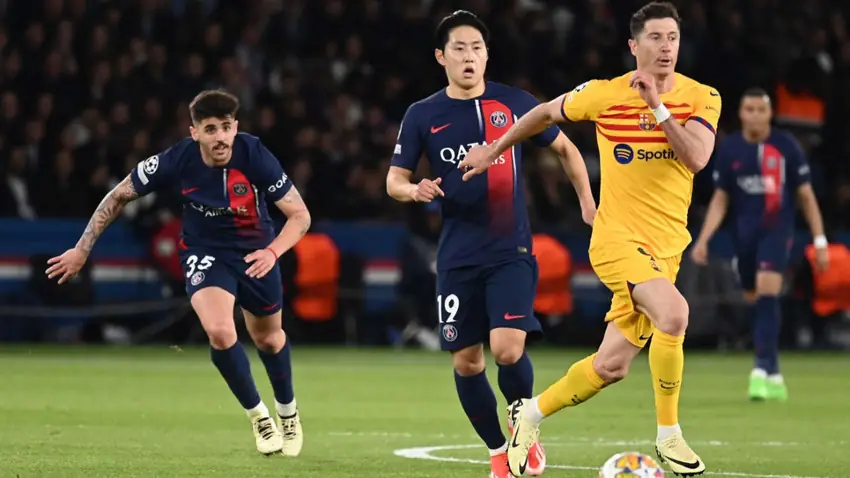 Barcelona PSG’yi 3-2’lik skorla