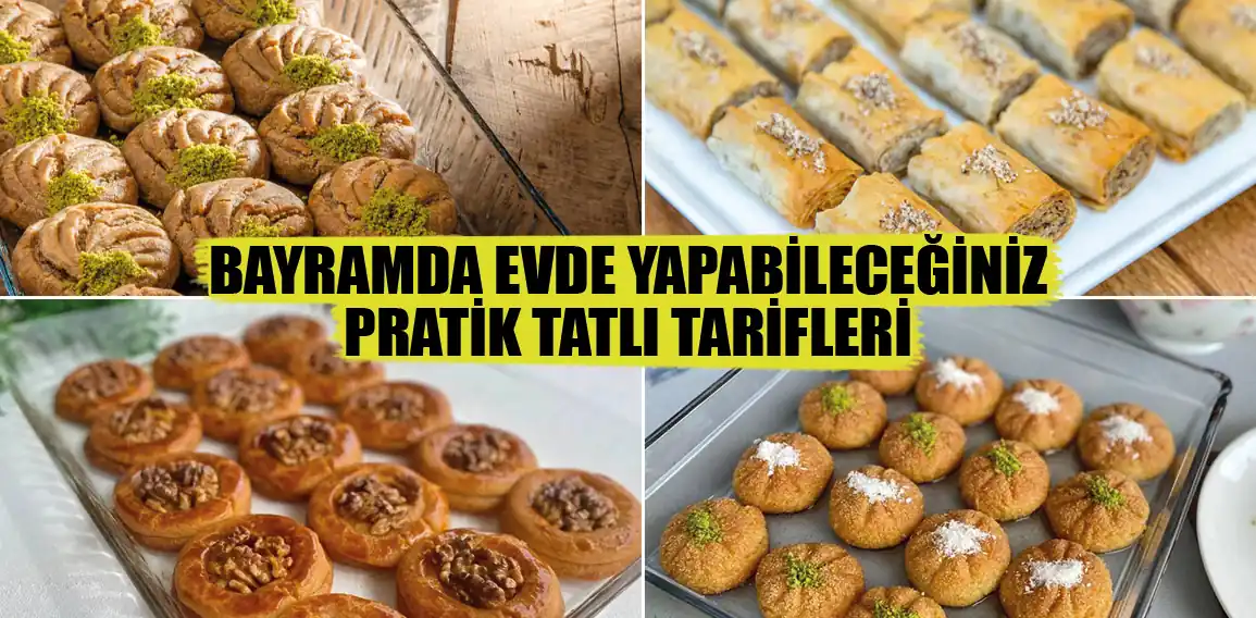 Evde yapabileceğiniz kolay tatlı