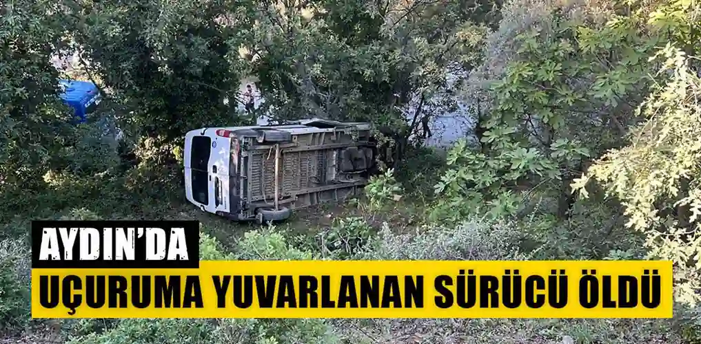  Ehliyetsiz minibüs sürücüsü uçuruma