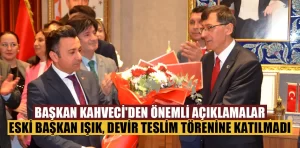 Kütahya Belediye Başkanı Kahveci göreve başladı