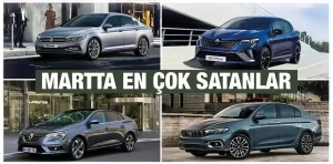 Mart ayında en çok tercih edilen otomobiller belli oldu