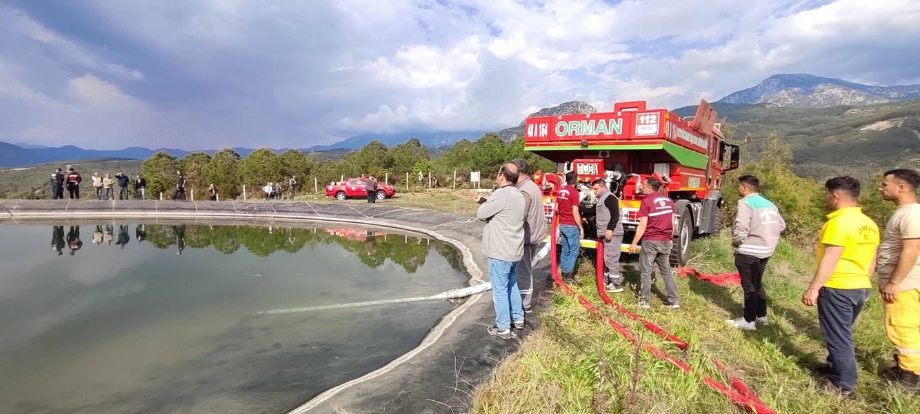 Muğla'da yangın söndürme havuzuna düşen çocuk öldü