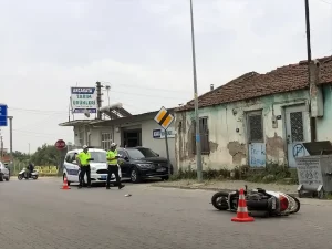 Nazilli’de trafik kazasında 2 kişi yaralandı