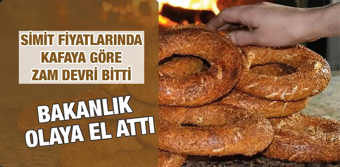 Simit fiyatlarında yaşanan değişimler,