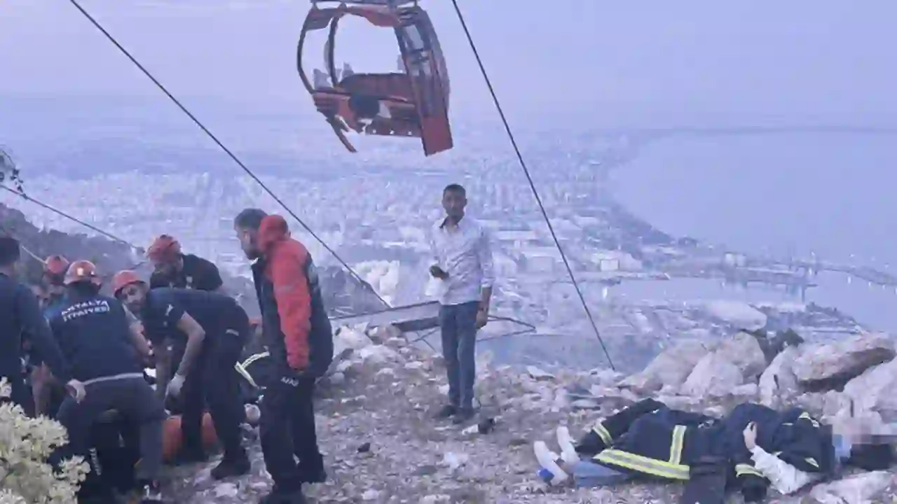 Antalya’daki teleferik kazasında 12 kişi adliyede