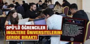 Kütahya DPÜ öğrencilerinden tarihi başarı 