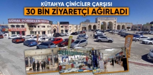 Kütahya Çiniciler Çarşısı’nda Ramazan Bayramı yoğunluğu 