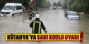 Kütahya için kuvvetli sağanak uyarısı