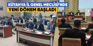 Kütahya İl Genel Meclisi’nde Özcura güven tazeledi