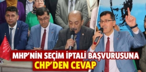 Kütahya’da MHP’nin seçim iptali başvurusuna CHP’den cevap