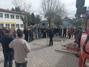 Kütahya’da gönülüllere orman yangını eğitimi