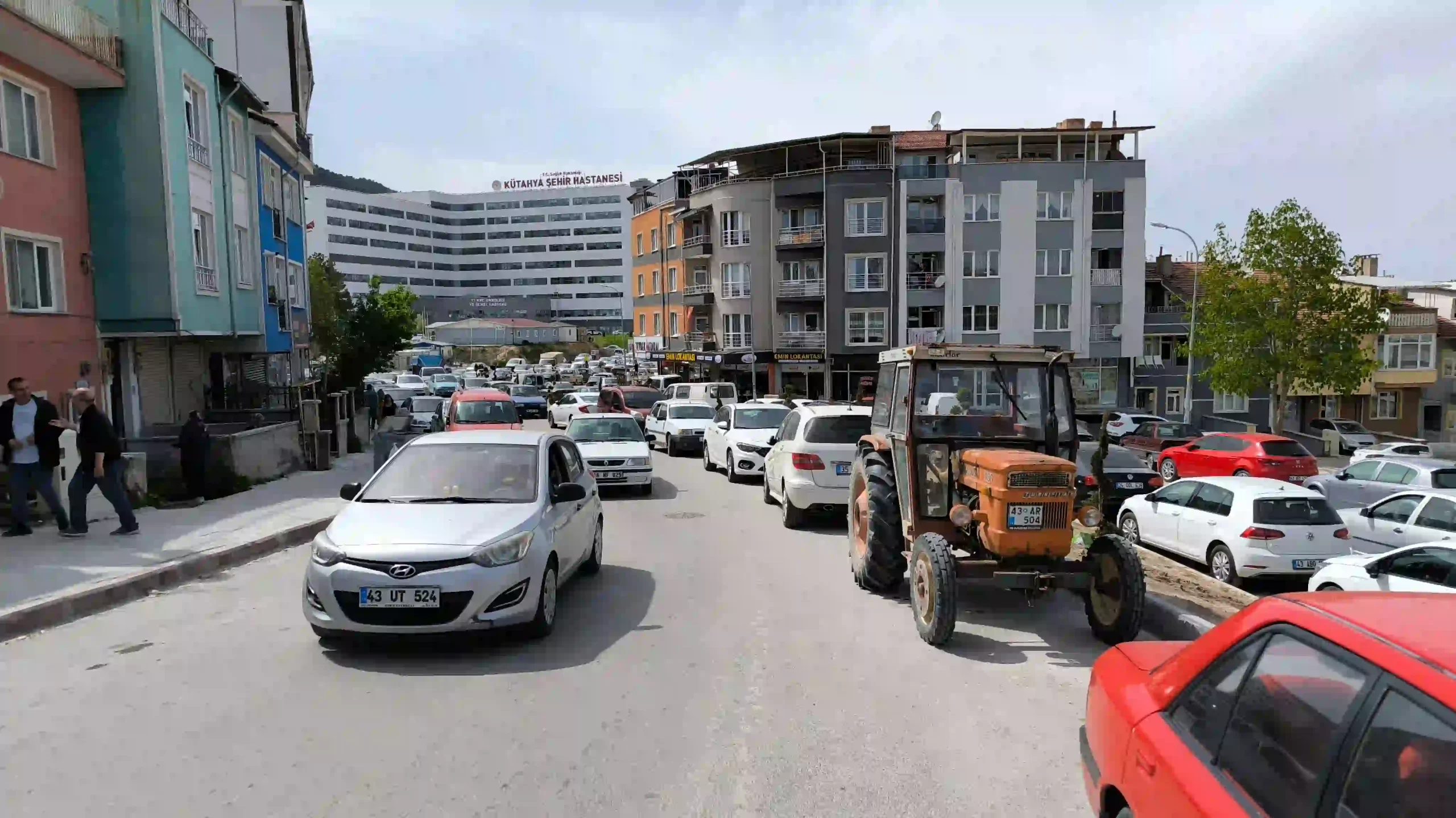 Kütahya Şehir Hastanesi’ne giderken bu kavşağa dikkat! 