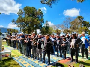 Kütahya’da Anasultan köyünde yağmur duası 