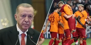 Cumhurbaşkanı Erdoğan’dan şampiyon Galatasaray’a tebrik