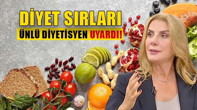 Ünlü diyetisyen’den zayıflamanın sırları