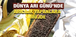 Dünya Arı Günü’nde arıcılara müjde