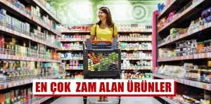 Nisan ayında en çok zam hangi ürünlere geldi?