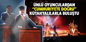 Kütahya’da ‘Cumhuriyete Doğru’ sanatseverlerle buluştu