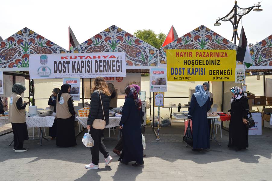 Kütahya’da Filistin'e destek için Büyük Filistin Kermesi düzenlendi