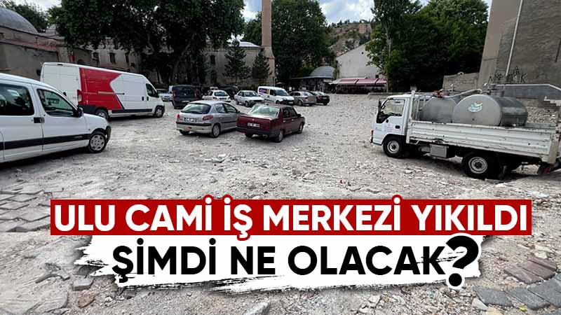 Kütahya’da Ulu Cami çevresinin akıbeti ne olacak?