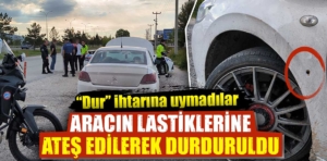 Kütahya’da polisten kaçan şüpheliler yakalandı