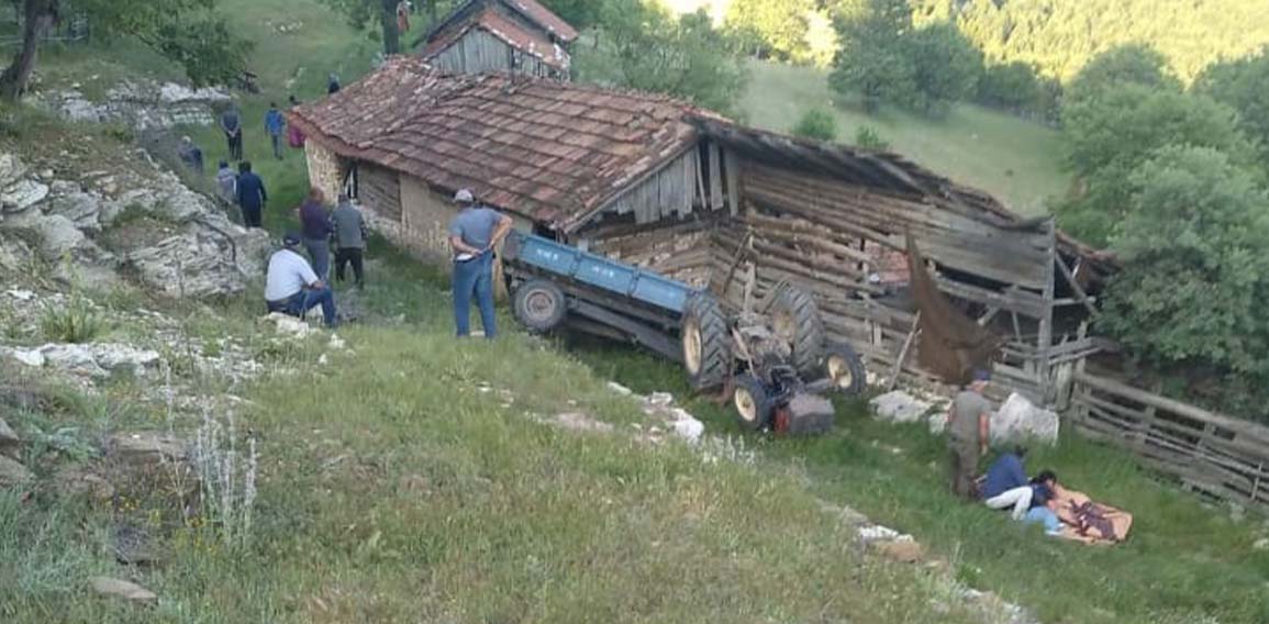 Kütahya da traktör kazası 1 ölü (4)