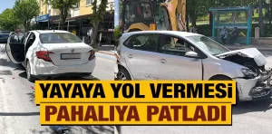 Kütahya’da yaya geçidinde zincirleme kaza