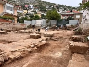 Muğla’da inşaat temelinde tarihi kalıntılar bulundu