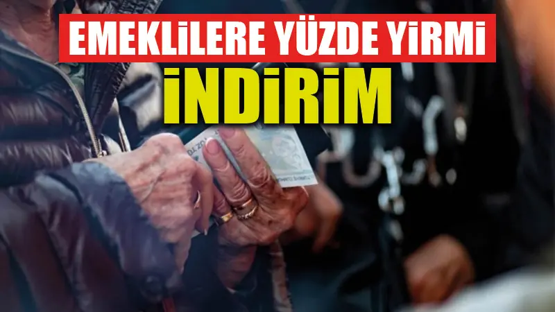 Otobüslerde emekliye yüzde 20 indirim