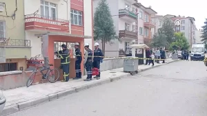 Piknik tüpü patladı, karı koca yaralandı