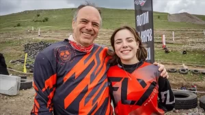 Türkiye Enduro ve ATV Şampiyonası’nda baba-kız birlikte yarışıyor