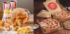 Ünlü restoran zincirleri KFC ve Pizza Hut’ın satışları düştü