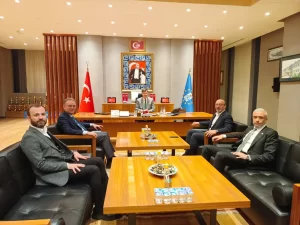 Başkan Kahveci, AK Parti Kütahya heyetini ağırladı