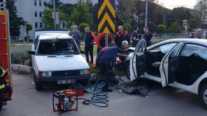 Amasya’da Trafik Kazasında 5 Yaralı