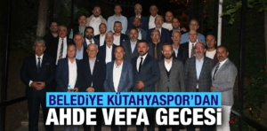 Belediye Kütahyaspor eski başkanları buluştu 