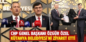 CHP Genel Başkanı Özel, Kütahya’da konuştu