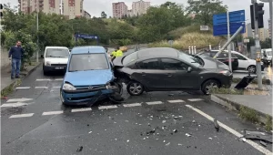 İstanbul’da trafik kazası, 3 yaralı