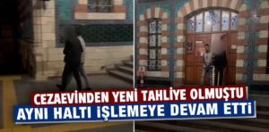 Kütahya’da cezaevinden tahliye olan torbacı tekrar yakalandı