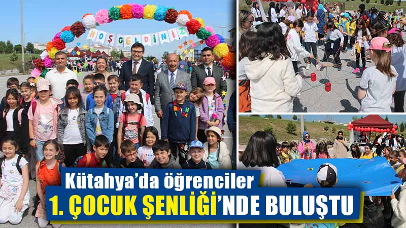 Kütahya Dumlupınar Üniversitesi’nde “1. Çocuk Şenliği” düzenlendi