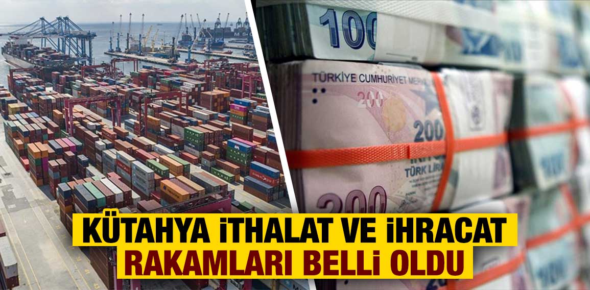 Kütahya’nın Mart ayı ihracat