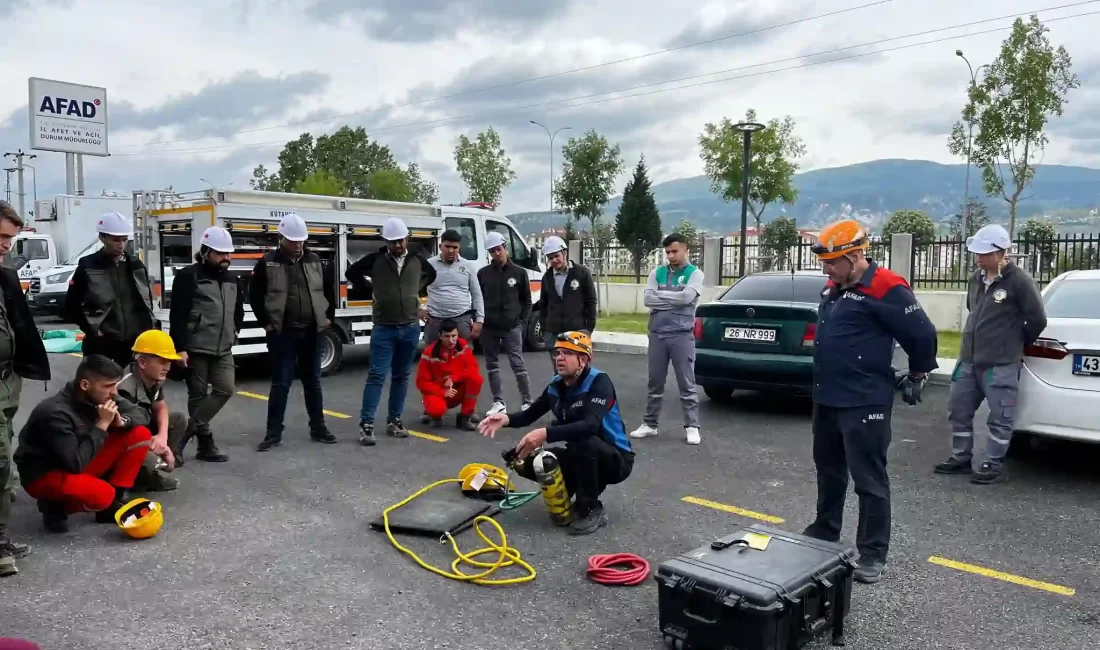 Kütahya’da orman personellerinden oluşan